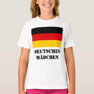 T-SHIRT DEUTSCHES MÄDCHEN