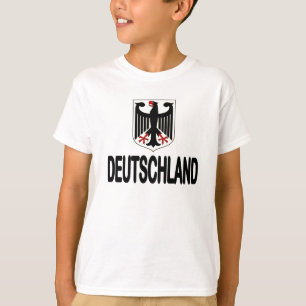 T-shirt Deutschland Soccer Fußball Eagle Youth Ringer