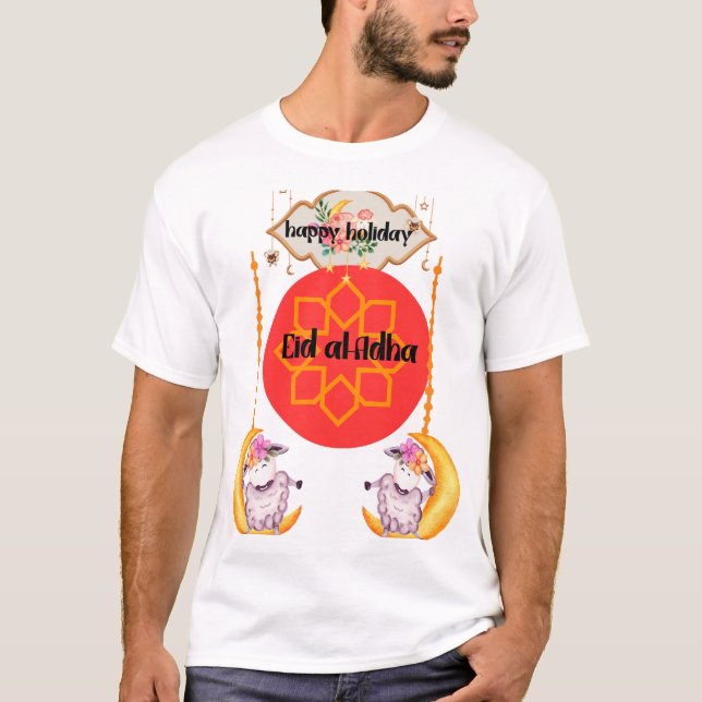T-shirt Deux béliers et un croissant d'or - Une touche d'A (Devant)