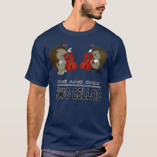 T-shirt deux cellos