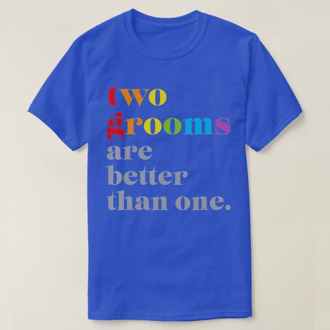 T-shirt Deux Chambres Sont Meilleures Qu'Une Chemise Maria (Design devant)