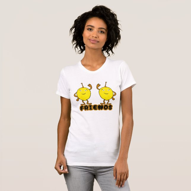 T-shirt Deux citrons (Devant entier)