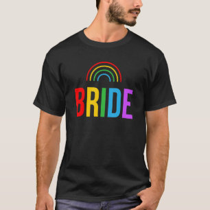 T-shirt Deux épouses Lesbiennes Mariage femme et femme Rai
