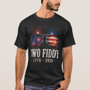 T-shirt Deux Fiddy Drôle Mème Vintage en détresse Humour C