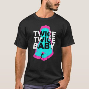 T-shirt Deux fois Bébé nous avons des jumeaux mignons et