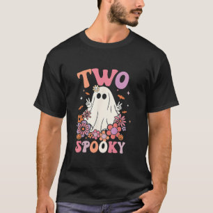 T-shirt Deux Halloween Éffrayant 2ème anniversaire Décorat