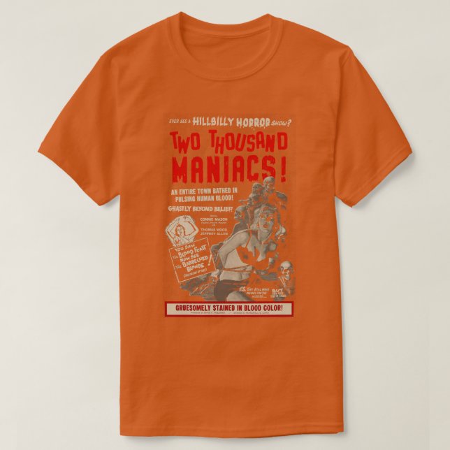 T-shirt Deux Mille Maniaques (Design devant)