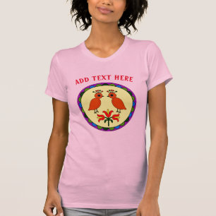 T-Shirt Deux Oiseaux D'Amour