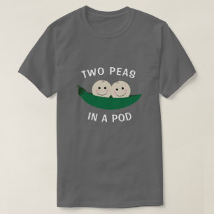 T-shirt Deux petits pois dans un morceau