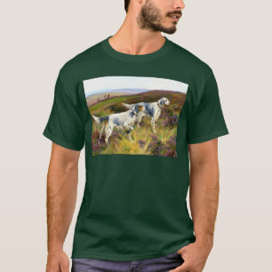 T-shirt Deux réglages anglais dans un champ - Arthur Wardl