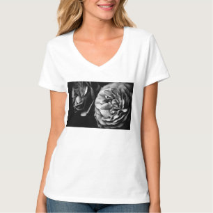 T-shirt deux roses