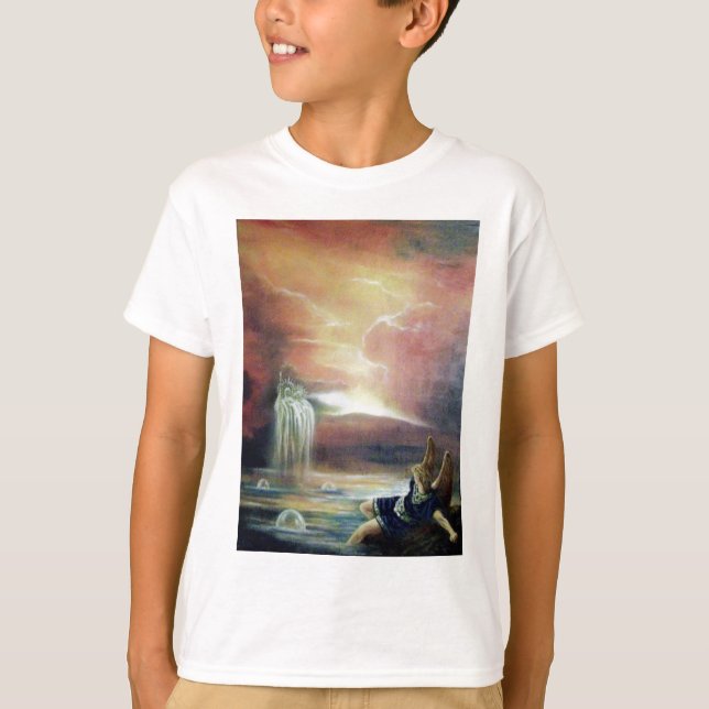 T-SHIRT DEUX SAINT JOHN ET FALLEN ANGEL (Devant)