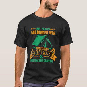 T-shirt Deux saisons de camping