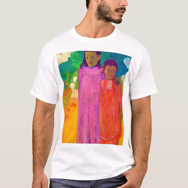 T-shirt Deux Soeurs, Gauguin (Devant)