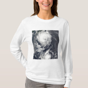 T-shirt Deux typhons approchant l'Extrême-Orient