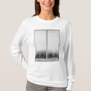 T-shirt Deux vues de la construction d'Eiffel
