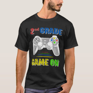 T-shirt Deuxième 2e année Retour à l'école 1er jour Jour d