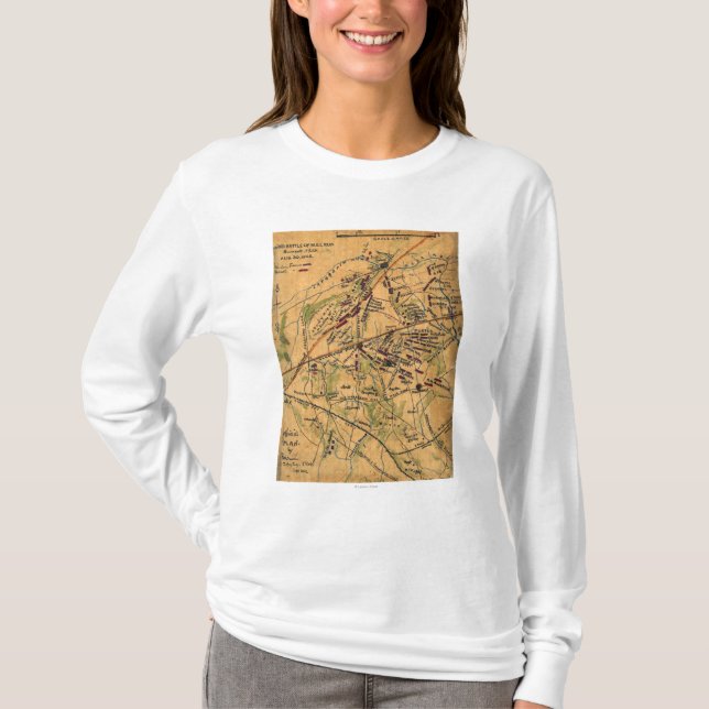 T-shirt Deuxième bataille de course de Taureau (Devant)