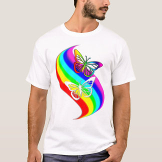 T-shirt d'évasion de papillon