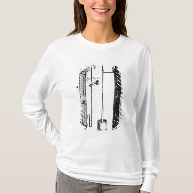 T-shirt Développement de Robert Boyle de la pompe à eau (Devant)