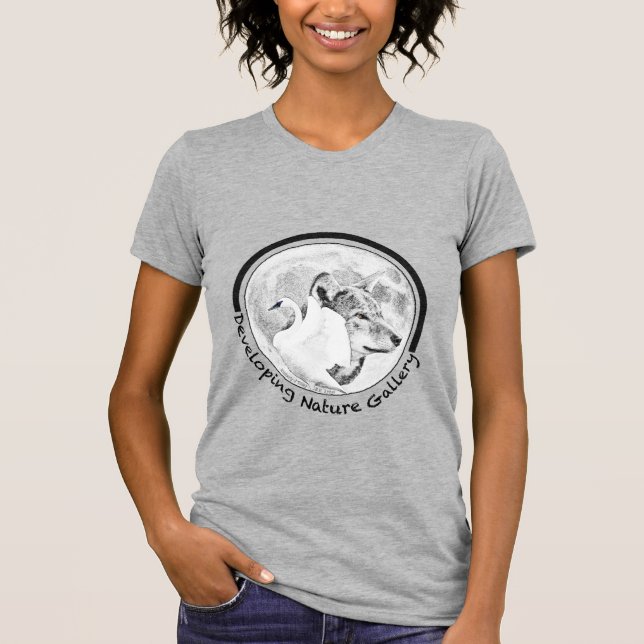T-shirt Développement du logo de la Galerie de la nature (Devant)