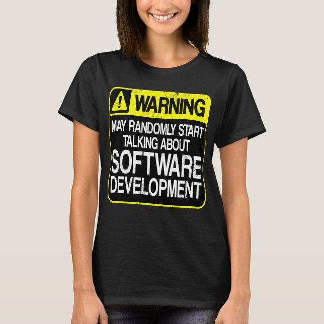 T-shirt Développement logiciel Programmer Coding Programme (Devant)