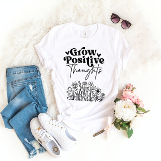 T-shirt Développer des pensées positives