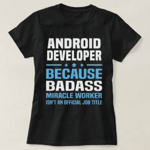 T-shirt Développeur Android