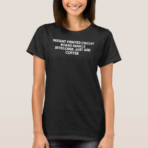 T-shirt Développeur de panneaux de cartes de circuits d'im