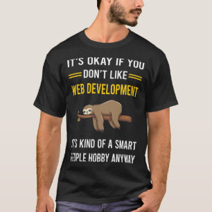 T-shirt Développeur de site Web Smart People