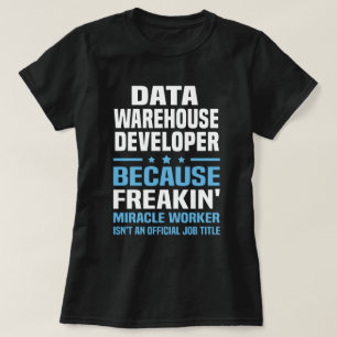 T-shirt Développeur d'entrepôt de données