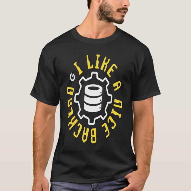 T-shirt Développeur logiciel back-end Ingénieur informatiq (Devant)