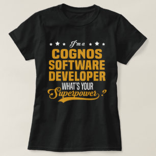 T-shirt Développeur logiciel Cognos