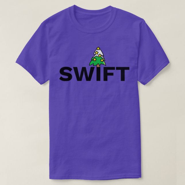 T-shirt développeur logiciel secret père Noël swift softwa (Design devant)
