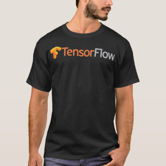 T-shirt Développeur logiciel Tensorflow foncé T