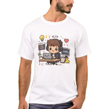 Développeur Mignon Travaillant avec du Code – Déve