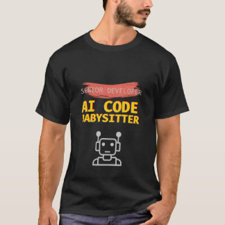 T-shirt Développeur Senior Amusant Programmeur de Code IA
