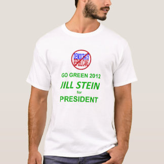 T-shirt Devenez écolo 2012 - Jill Stein pour le président