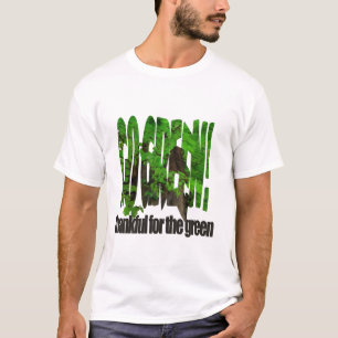 T-shirt Devenez écolo Ancien Arbre Branches Épais Vert Et