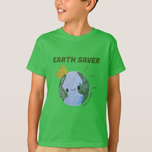T-shirt Devenez écolo avec l'équipe verte ! (Devant)