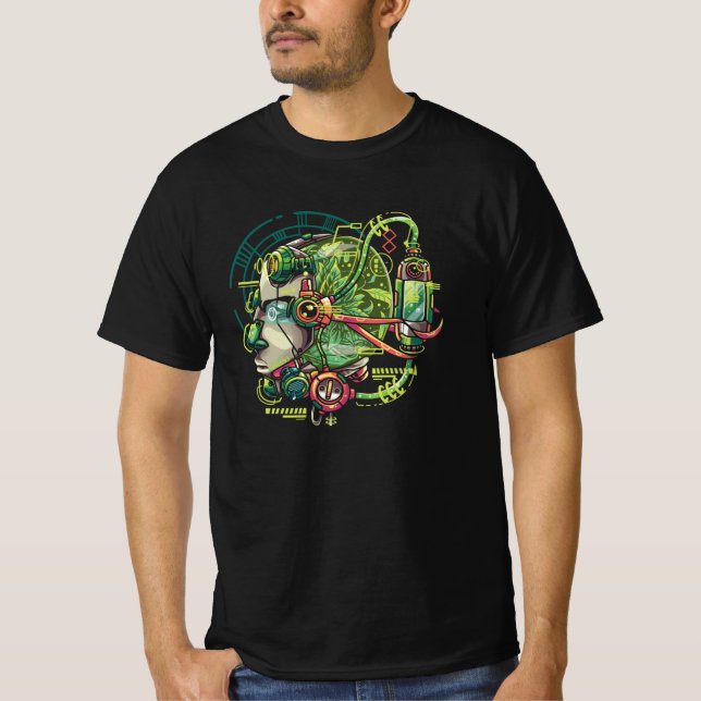 T-shirt DEVENEZ ÉCOLO IRobot (Devant)