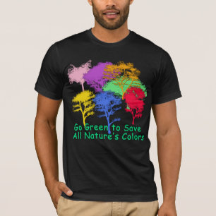 T-shirt Devenez écolo pour sauver les couleurs de toute la