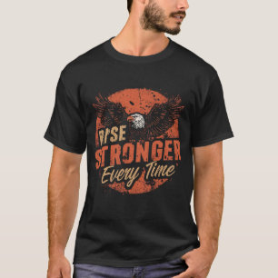 T-shirt Devenez Plus Fort à Chaque Fois – Citation Motivan