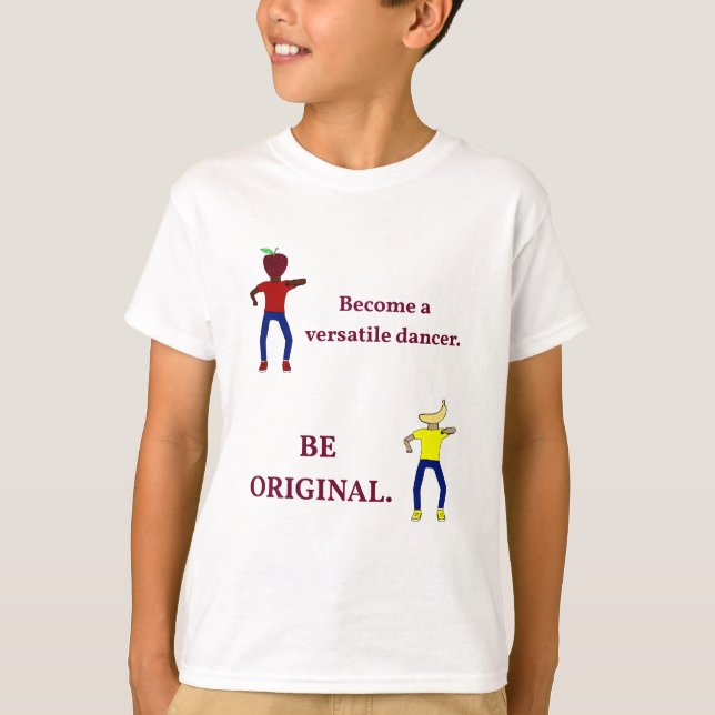 T-shirt Devenez un danseur polyvalent (Devant)