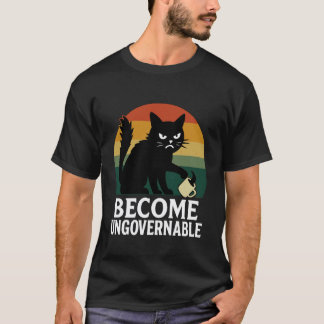 T-shirt Devenir Chat Ingouvernable