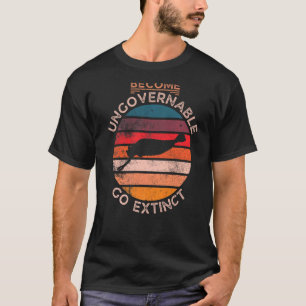 T-shirt Devenir Ingouvernable S'éteindre Opabinia Poisson