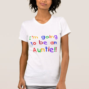T-shirt Devenir une Tante Couleurs primaires