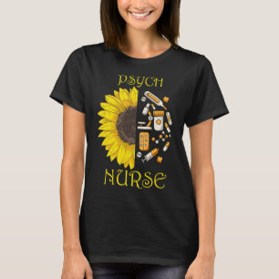 T-shirt Devenu Psychiainfirmière Psychiatrique Infirmière