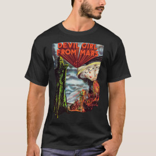 T-shirt Devil Girl from Mars Cult Classic Horror Fan Art