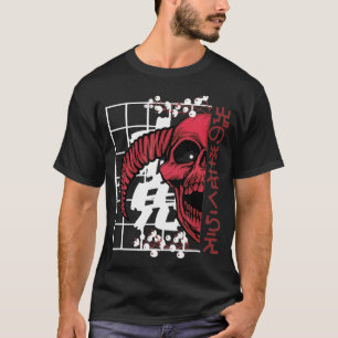 T-shirt Devil, Satan, Lucifer Japonais Vêtements esthétiqu